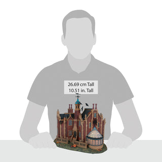 Department 56 Disney Snow Village Halloween: Walt Disney World Haunted Mansion sparkle-castle