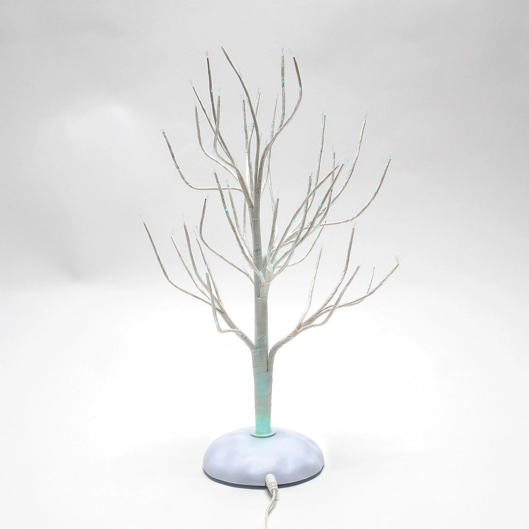 Department 56 Cross Product Accessory: Twinkle Branch Tree, White sparkle-castle