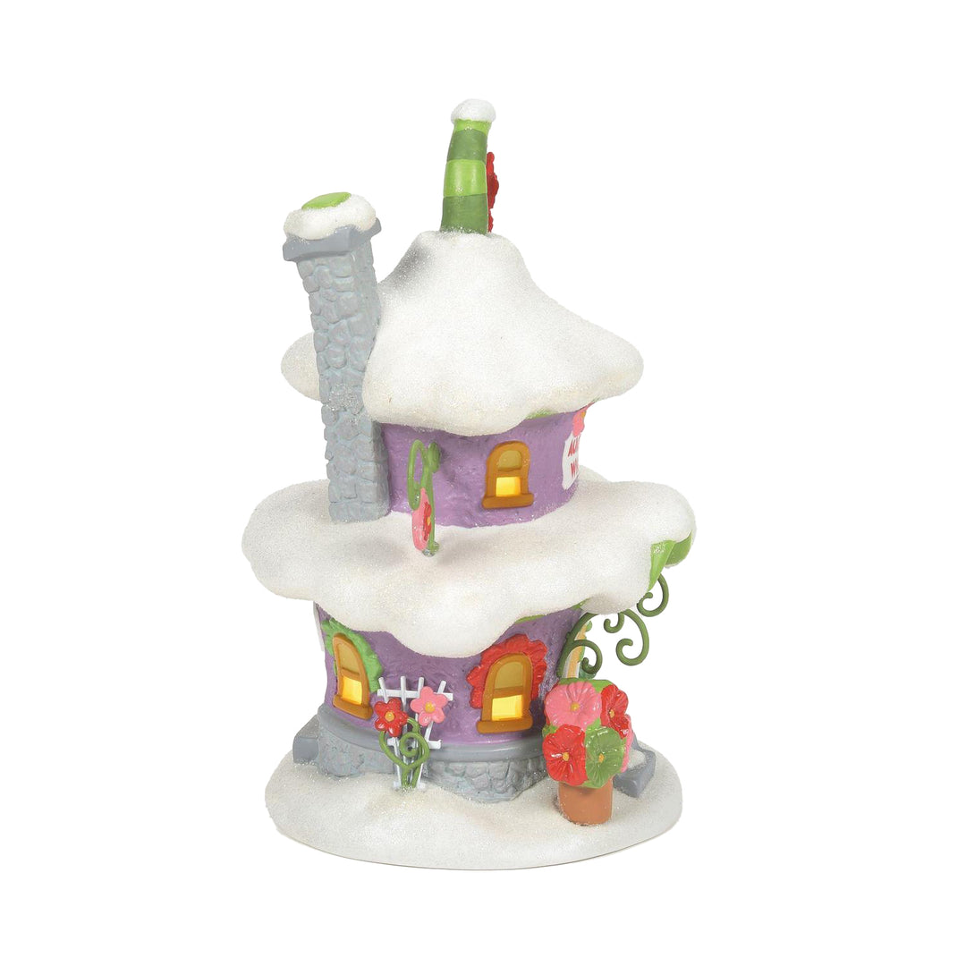 Department 56 Grinch Village: Auntie Who's House sparkle-castle