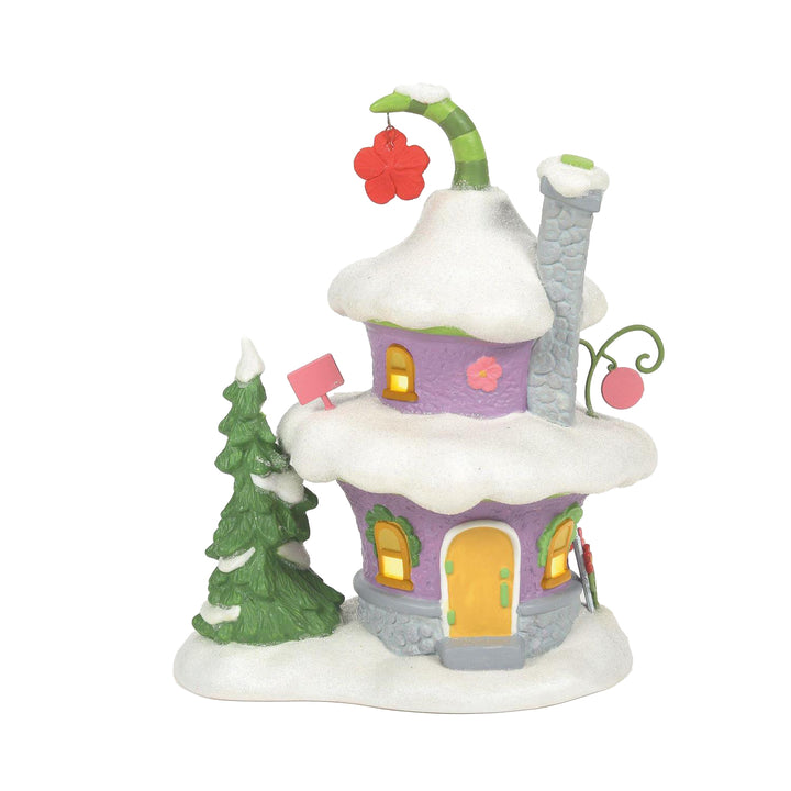 Department 56 Grinch Village: Auntie Who's House sparkle-castle