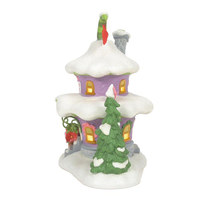 Department 56 Grinch Village: Auntie Who's House sparkle-castle