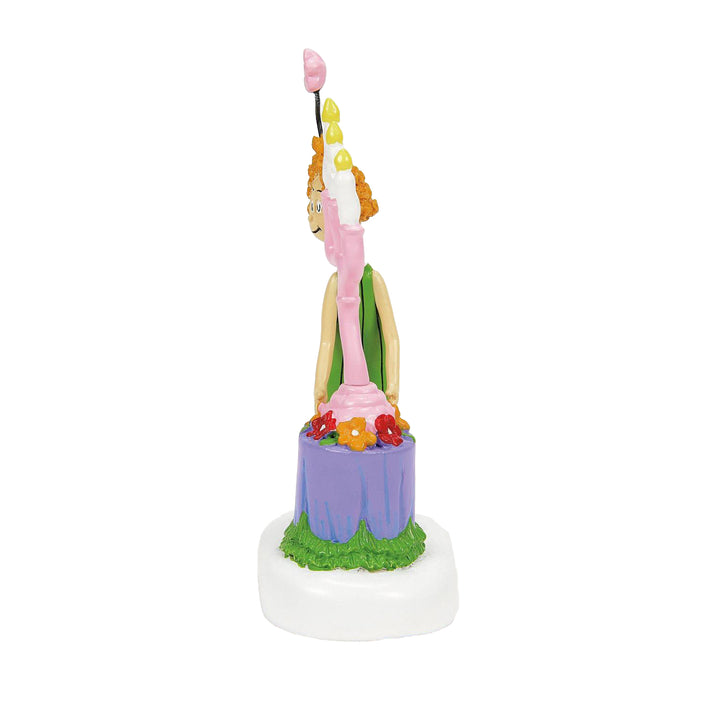 Department 56 Grinch Village Accessory: Auntie Who Sets A Centerpiece sparkle-castle