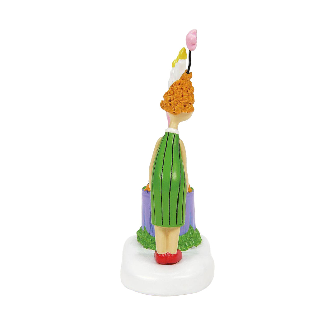 Department 56 Grinch Village Accessory: Auntie Who Sets A Centerpiece sparkle-castle