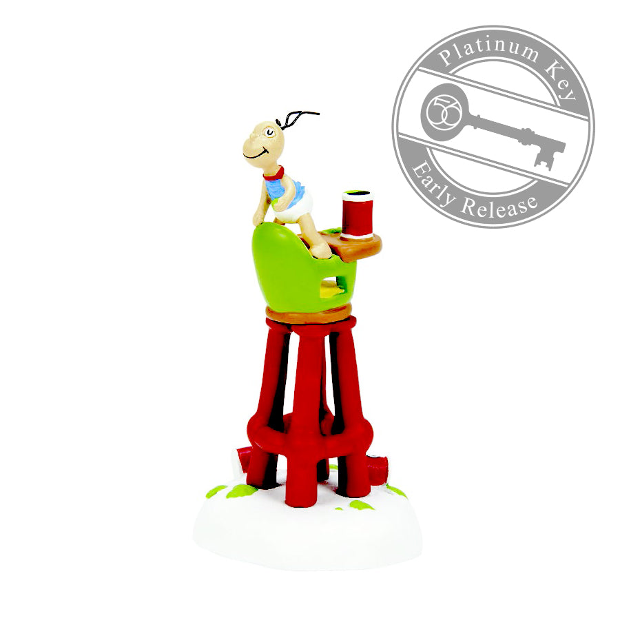 Department 56 Grinch Village Accessory: Who-Hash Tester