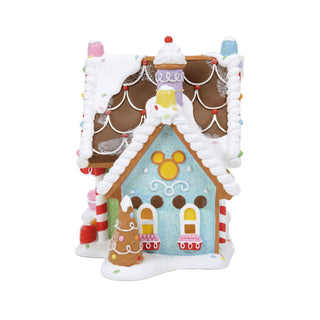 Department 56 Disney Snow Village: Mickey's Peppermint Villa sparkle-castle