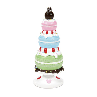 Department 56 Disney Snow Village Accessory: Mickey's Merry Macaron Tree sparkle-castle