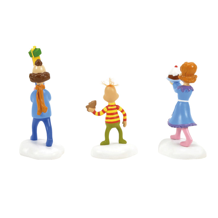 Department 56 Grinch Village Accessory: WHO Friends & Neighbors, Set of 3 sparkle-castle