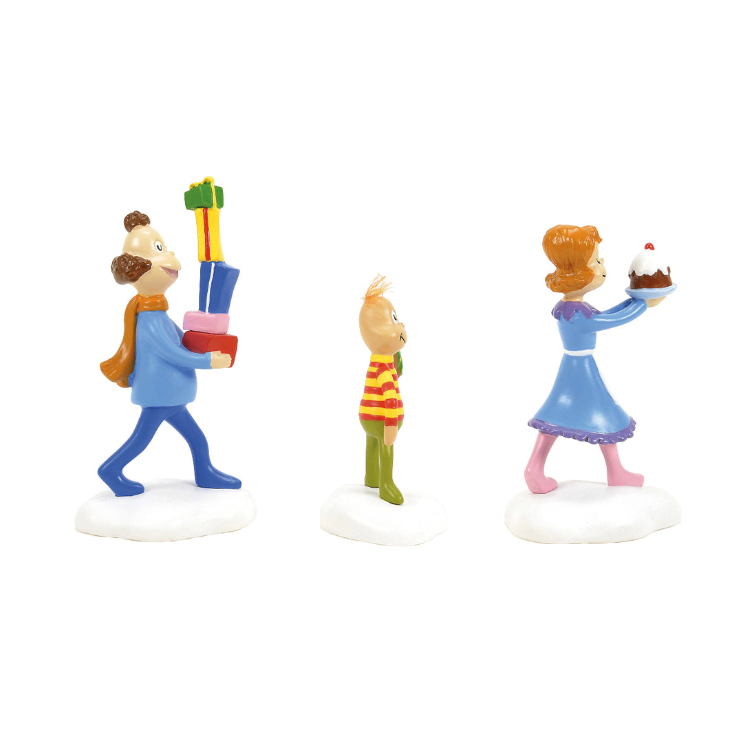 Department 56 Grinch Village Accessory: WHO Friends & Neighbors, Set of 3 sparkle-castle
