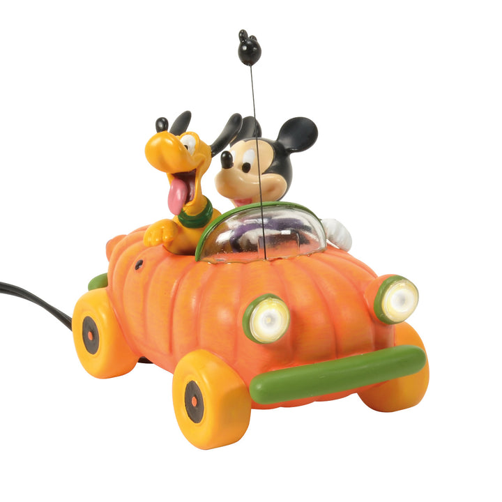 Department 56 Disney Snow Village Halloween Accessory: Arriving In Style sparkle-castle