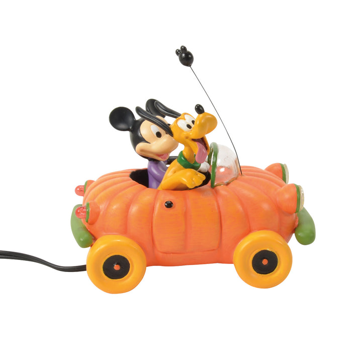 Department 56 Disney Snow Village Halloween Accessory: Arriving In Style sparkle-castle