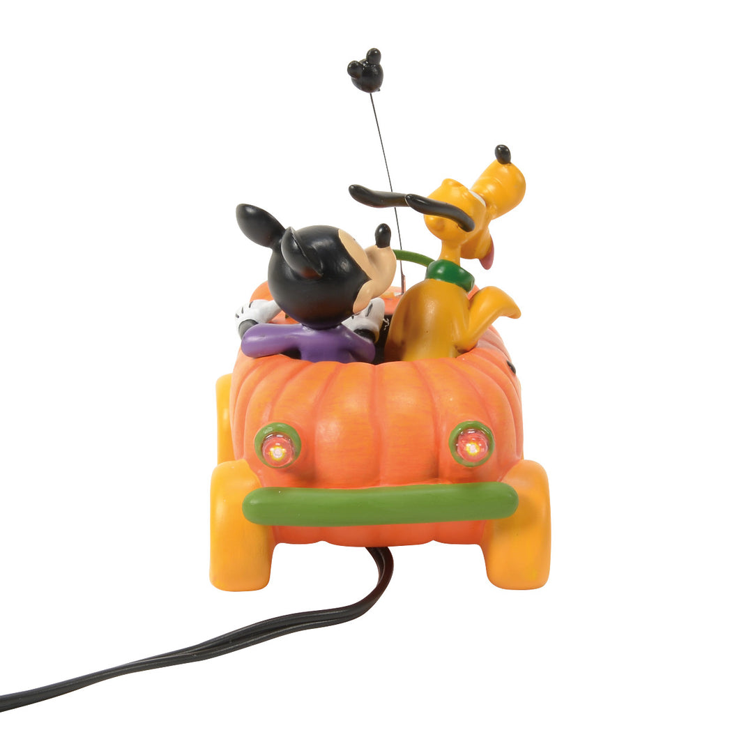 Department 56 Disney Snow Village Halloween Accessory: Arriving In Style sparkle-castle