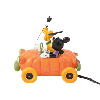 Department 56 Disney Snow Village Halloween Accessory: Arriving In Style sparkle-castle