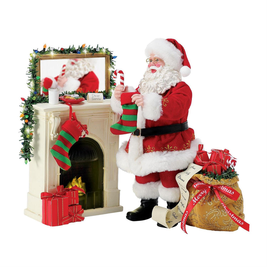 Department 56 Possible Dreams Santa: A Visit from St. Nicholas sparkle-castle