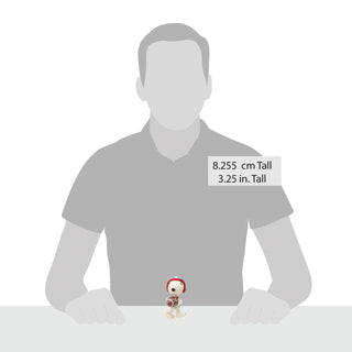 Jim Shore Peanuts: Mini Snoopy Football Player Figurine sparkle-castle