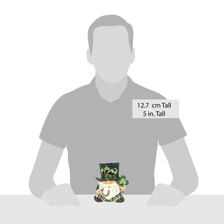 Jim Shore Heartwood Creek: Leprechaun In Top Hat Figurine sparkle-castle