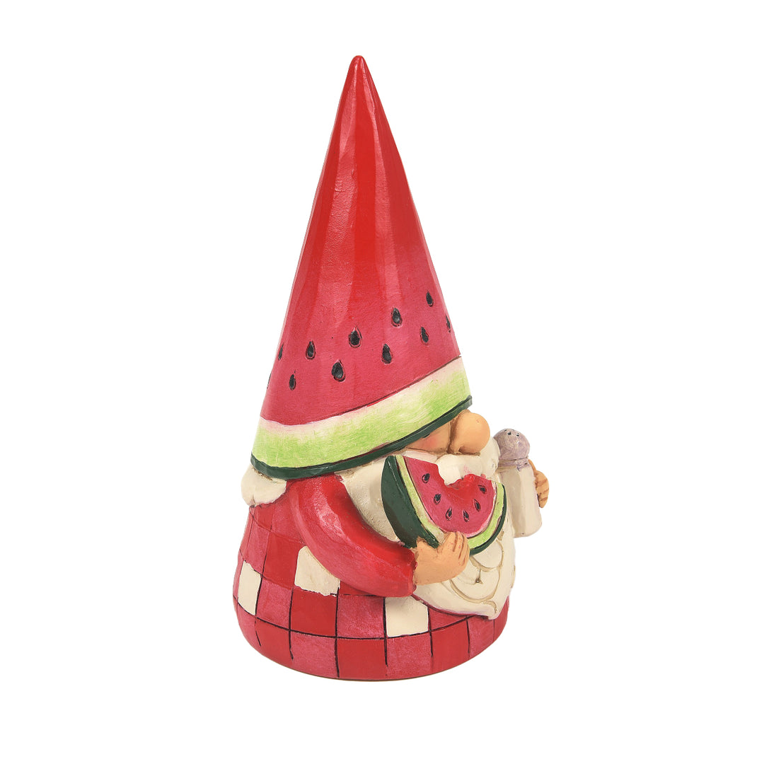 Jim Shore Heartwood Creek: Watermelon Gnome Figurine sparkle-castle