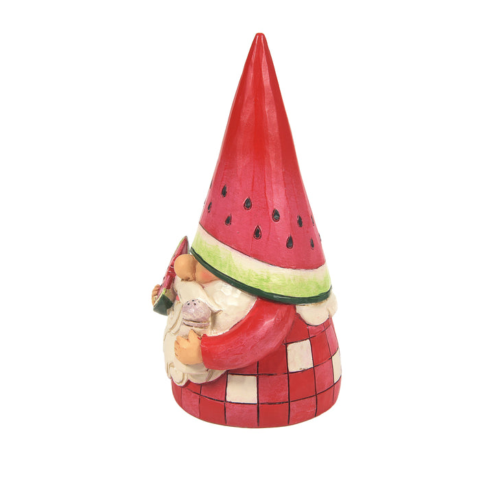 Jim Shore Heartwood Creek: Watermelon Gnome Figurine sparkle-castle