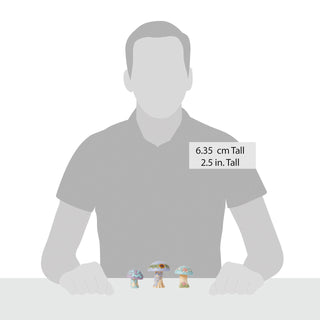 Jim Shore Heartwood Creek: Mushroom Figurines, Set of 3 sparkle-castle