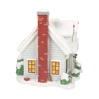 Department 56 Peanuts Village: Peppermint Patty's House sparkle-castle