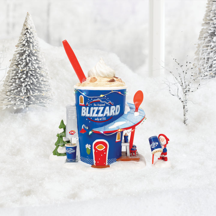 Department 56 North Pole Series: Forecasting a Blizzard, Set of 2 sparkle-castle