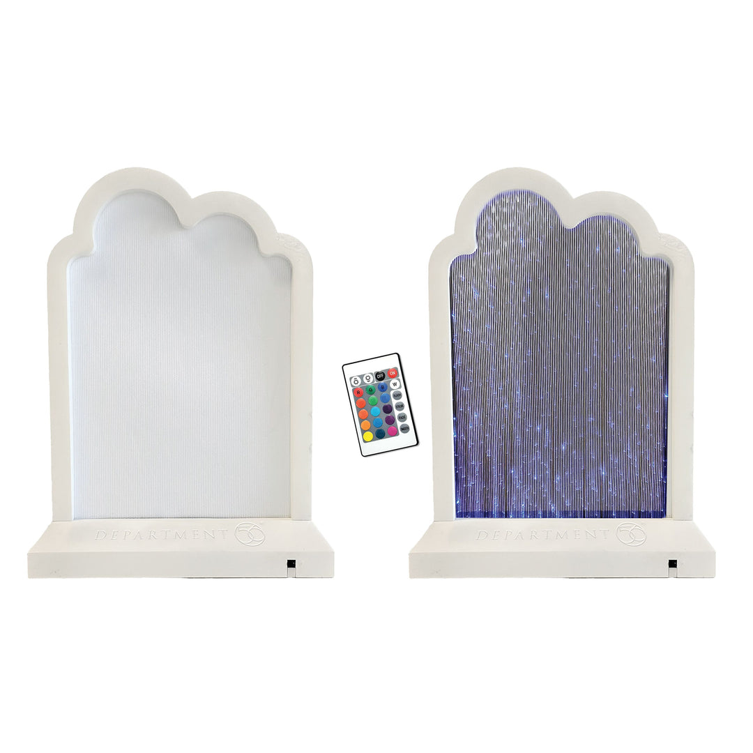 Department 56 Cross Product Accessory: Northern Lights Backdrop sparkle-castle