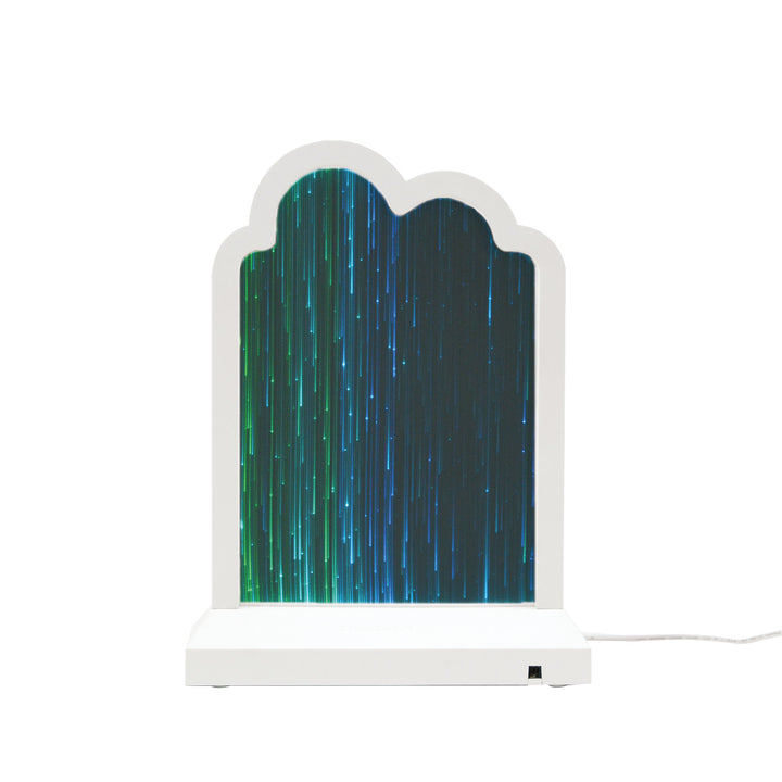 Department 56 Cross Product Accessory: Northern Lights Backdrop sparkle-castle