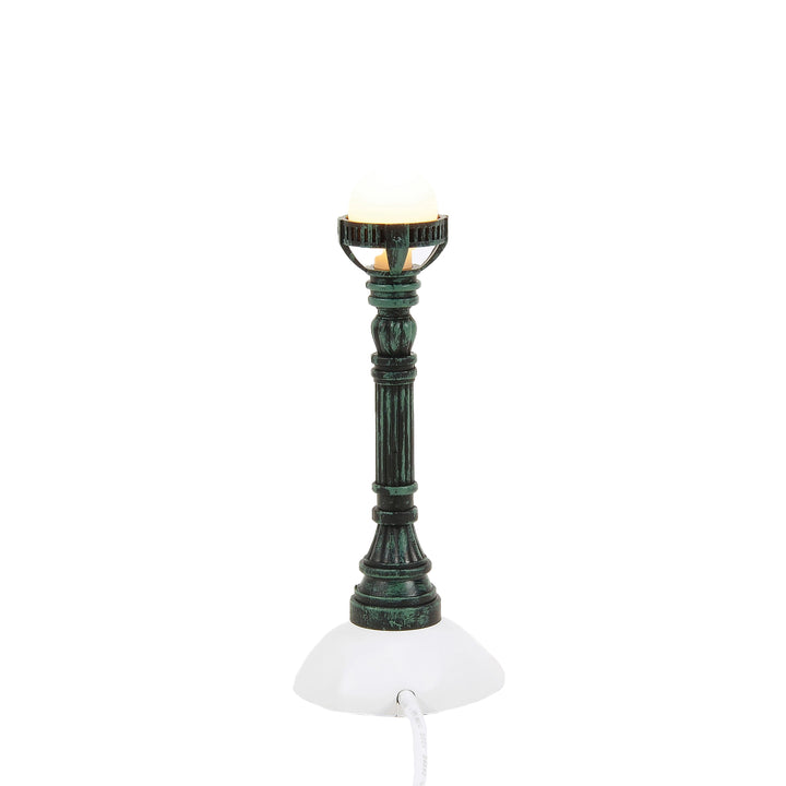 Department 56 Cross Product Accessory: Copper Lamp Post, Set of 3 sparkle-castle