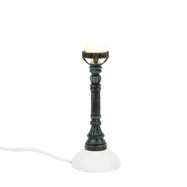 Department 56 Cross Product Accessory: Copper Lamp Post, Set of 3 sparkle-castle