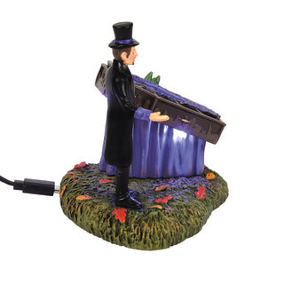 Department 56 Snow Village Halloween Accessory: You CAN Take It With You! sparkle-castle