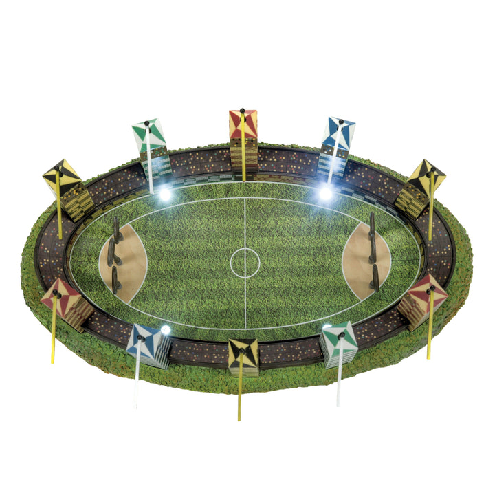 Department 56 Harry Potter Village: The Quidditch Pitch sparkle-castle