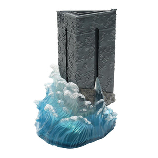 Department 56 Harry Potter Village: Azkaban Prison, Set of 2 sparkle-castle