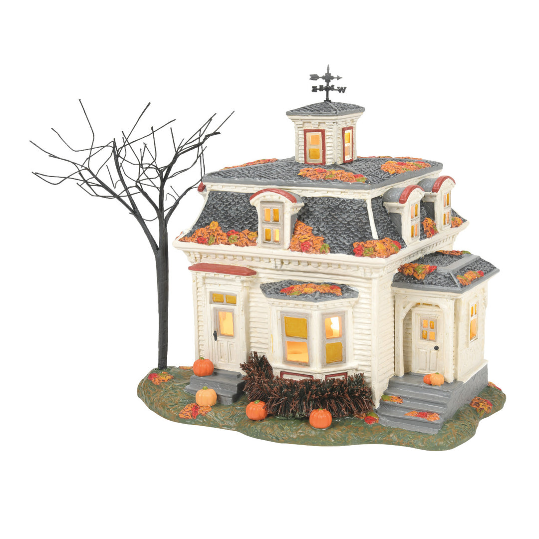 Department 56 Hocus Pocus Village: Max's House In Salem sparkle-castle