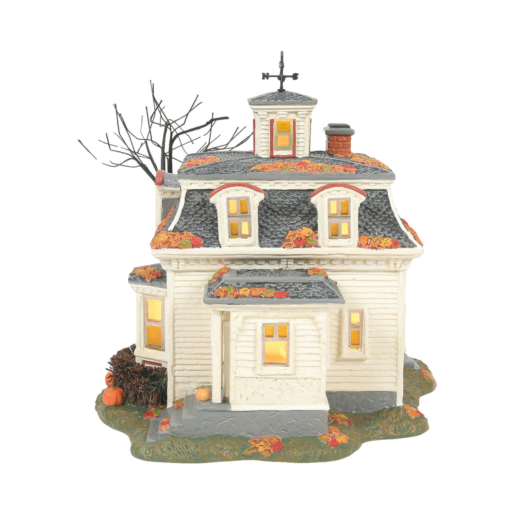 Department 56 Hocus Pocus Village: Max's House In Salem sparkle-castle