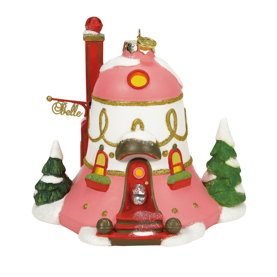 Department 56 North Pole Series: Belle's Ornament House sparkle-castle