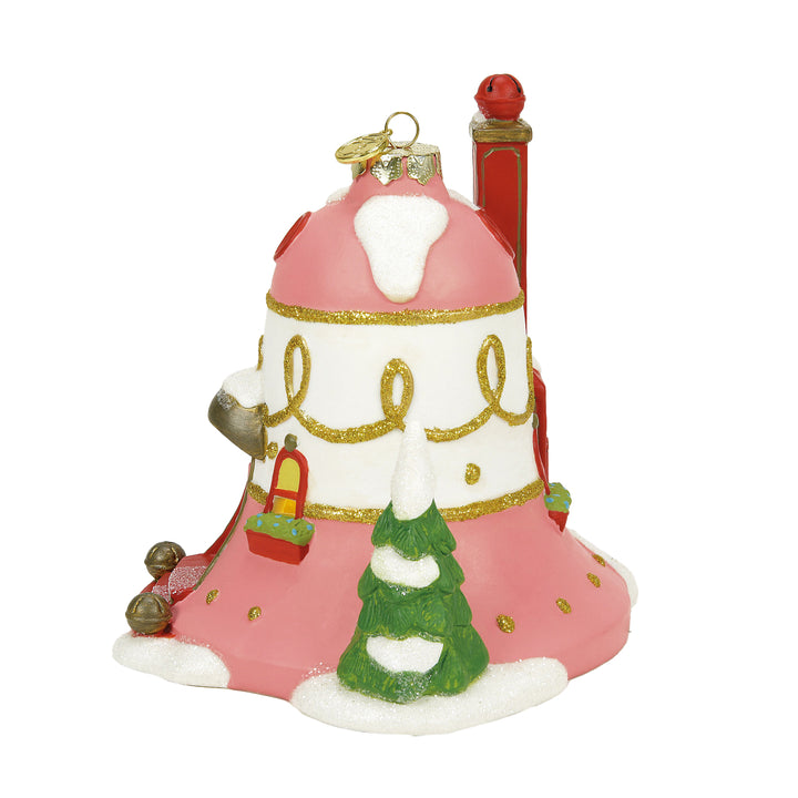 Department 56 North Pole Series: Belle's Ornament House sparkle-castle