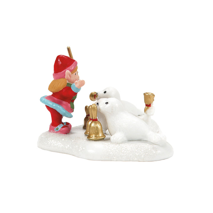 Department 56 North Pole Series: Belle's Bell Choir sparkle-castle