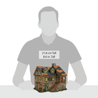 Department 56 Snow Village Halloween: Sleepy Hollow Stables sparkle-castle