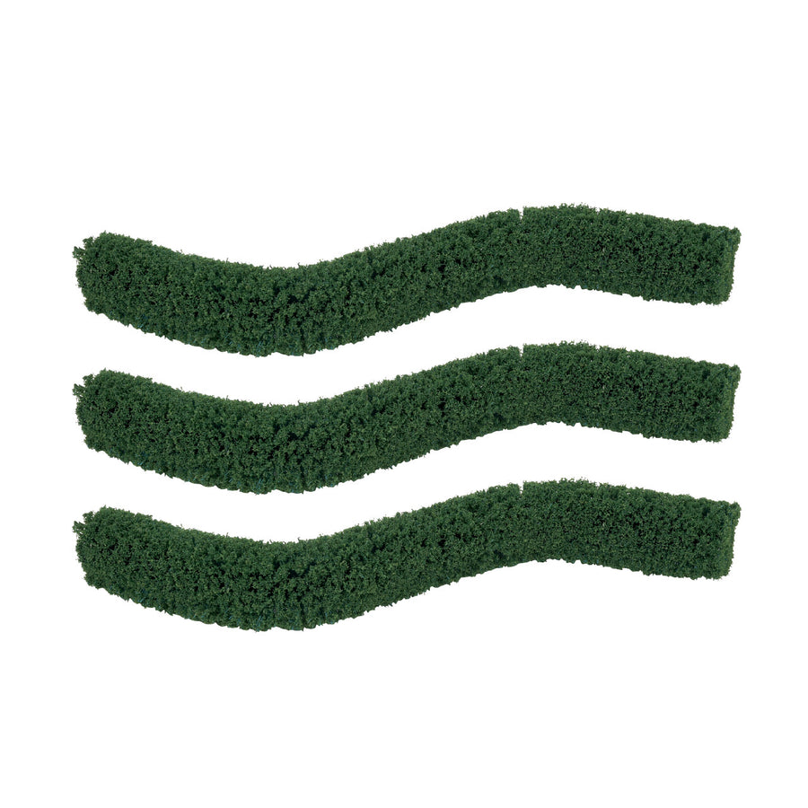 Department 56 Cross Product Halloween Accessory: Flexible Sisal Hedge Green , Set of 3 sparkle-castle