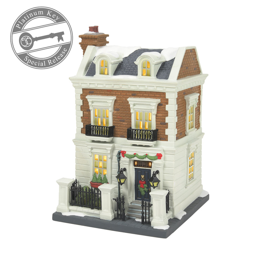 Department 56 Dickens Snow Village: 17 Cherry Tree Lane - FIRST EDITION sparkle-castle