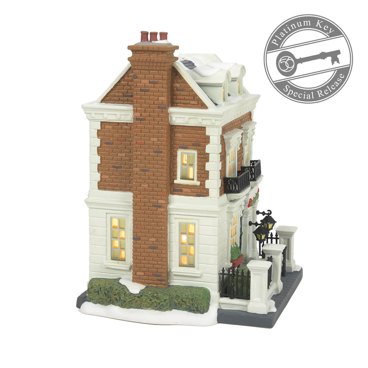 Department 56 Dickens Snow Village: 17 Cherry Tree Lane - FIRST EDITION sparkle-castle