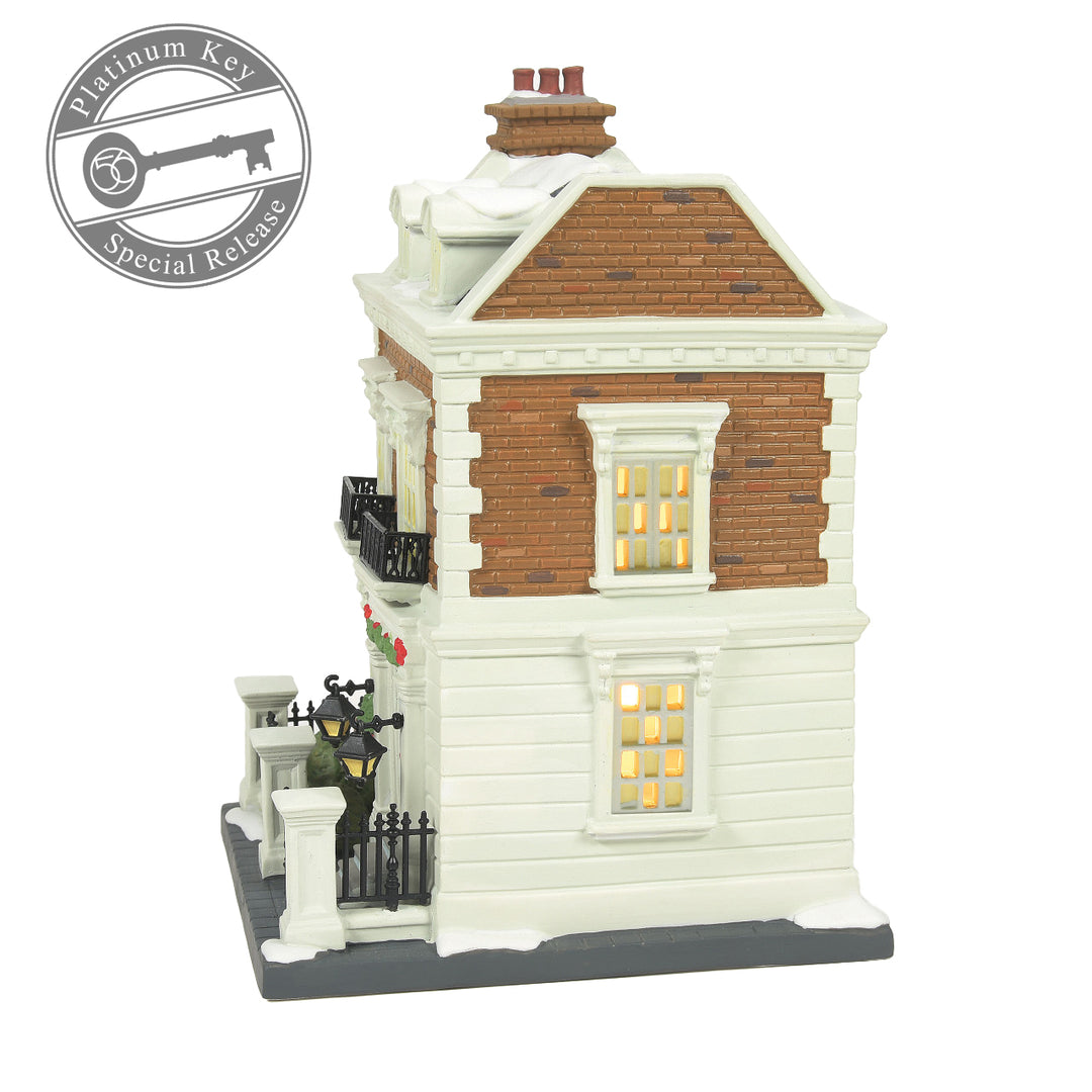 Department 56 Dickens Snow Village: 17 Cherry Tree Lane - FIRST EDITION sparkle-castle