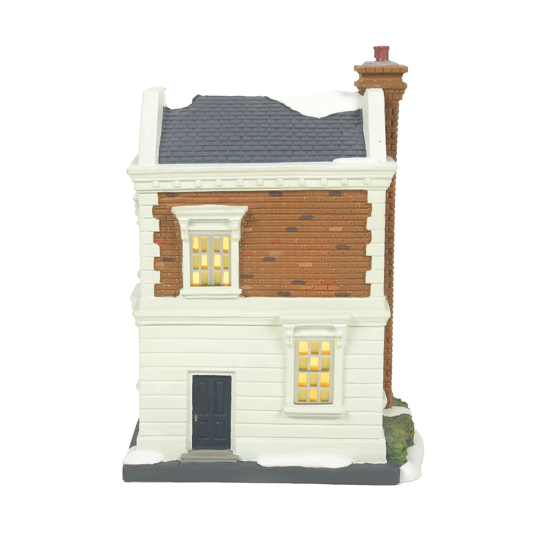 Department 56 Dickens Snow Village: 17 Cherry Tree Lane sparkle-castle