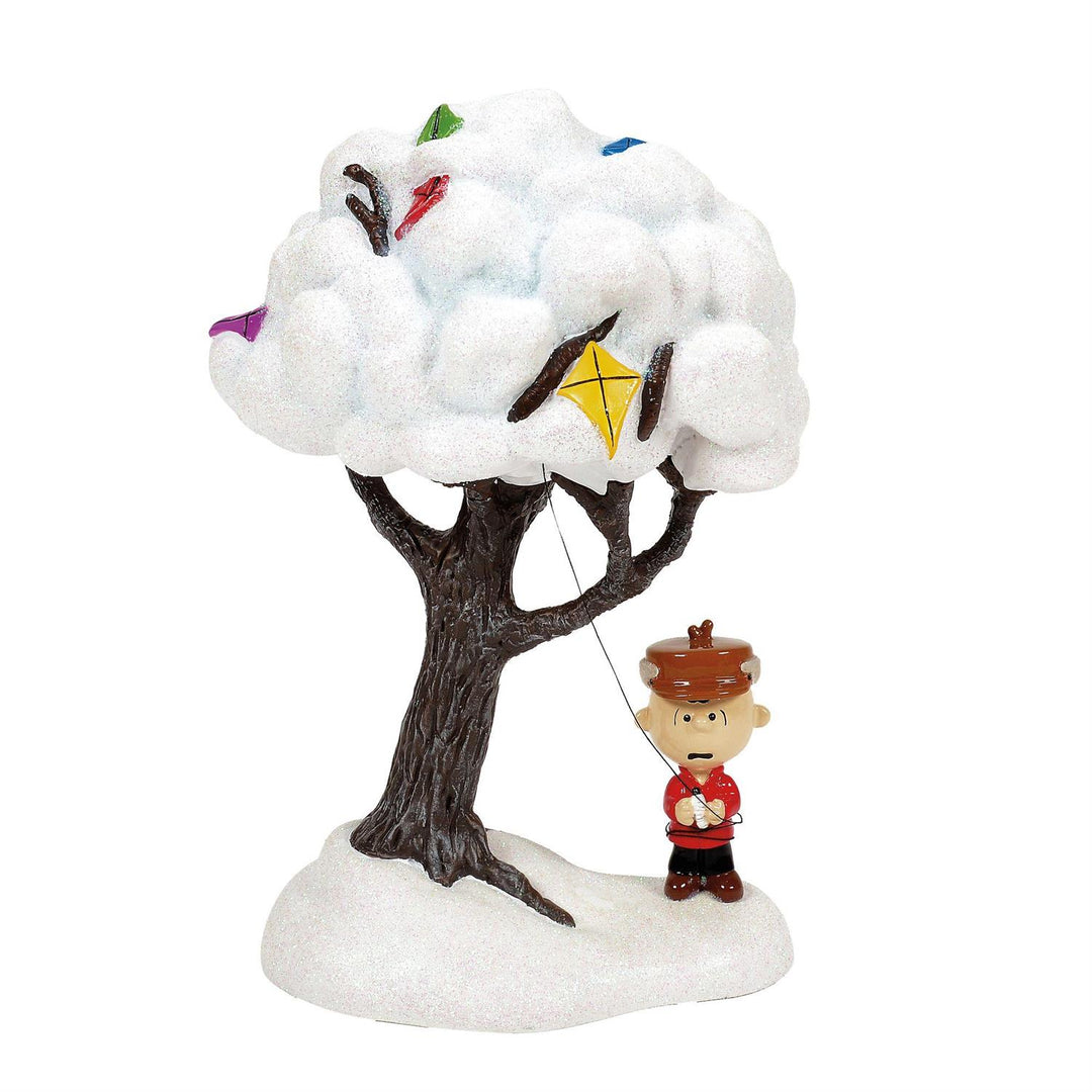 Department 56 Peanuts Village Accessory: Hungry Even In Winter