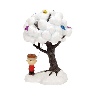 Department 56 Peanuts Village Accessory: Hungry Even In Winter sparkle-castle