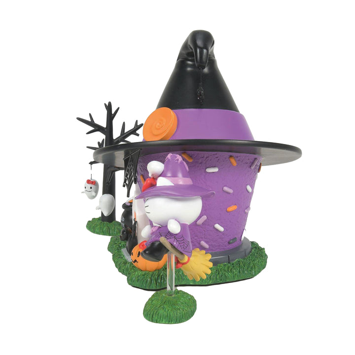 Department 56 Hello Kitty Village: Hello Kitty's Witch Tower, Set of 2 sparkle-castle