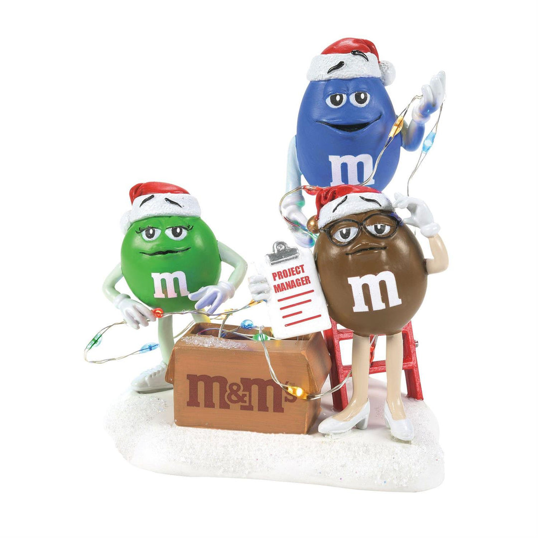 Department 56 North Pole Series Accessory: Light Duty M&Ms sparkle-castle