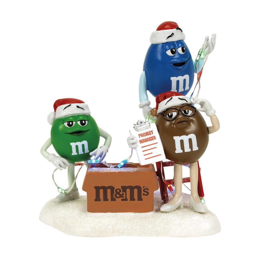 Department 56 North Pole Series Accessory: Light Duty M&Ms sparkle-castle