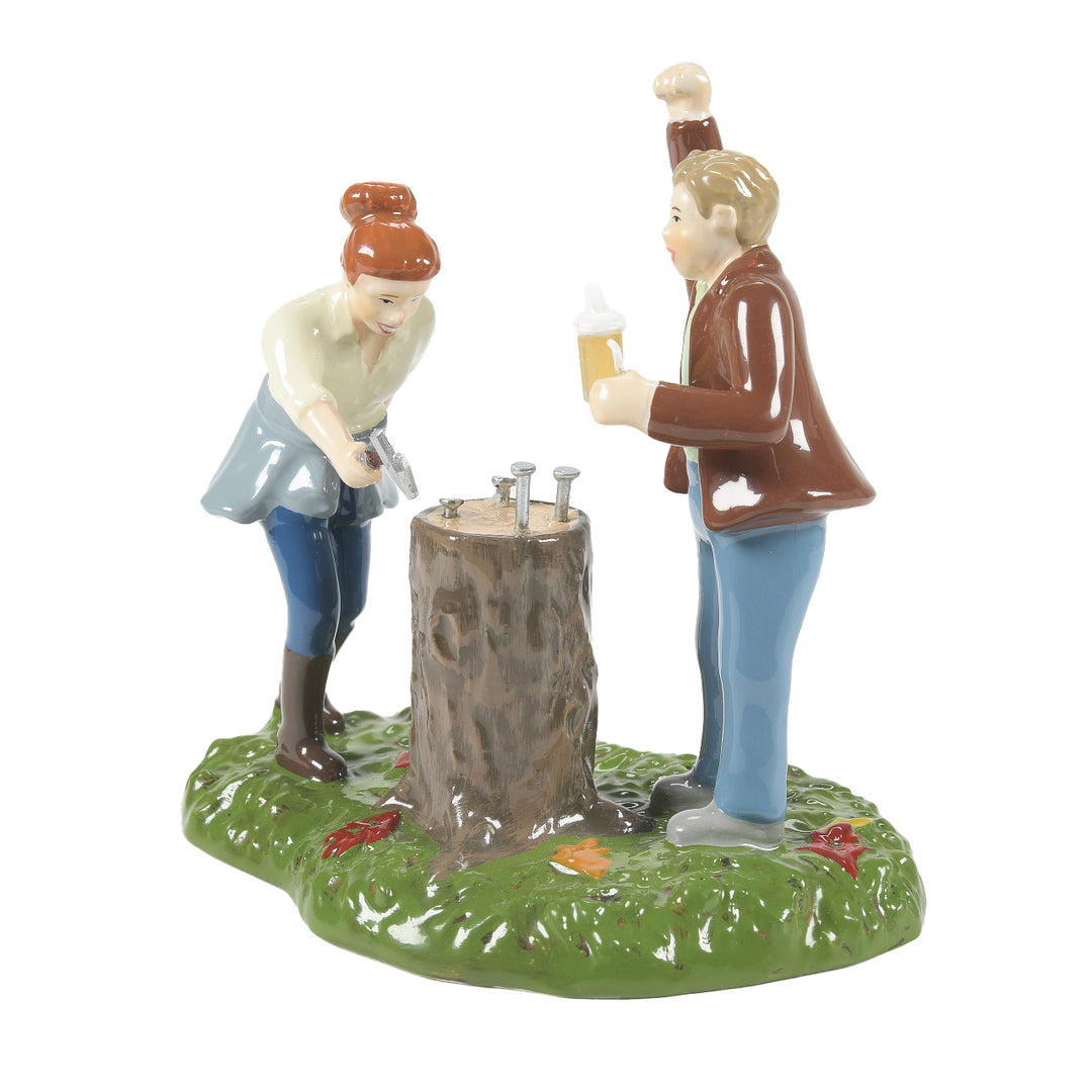 Department 56 Snow Village Harvest Accessory: Hammers & Steins, Set of 2 sparkle-castle