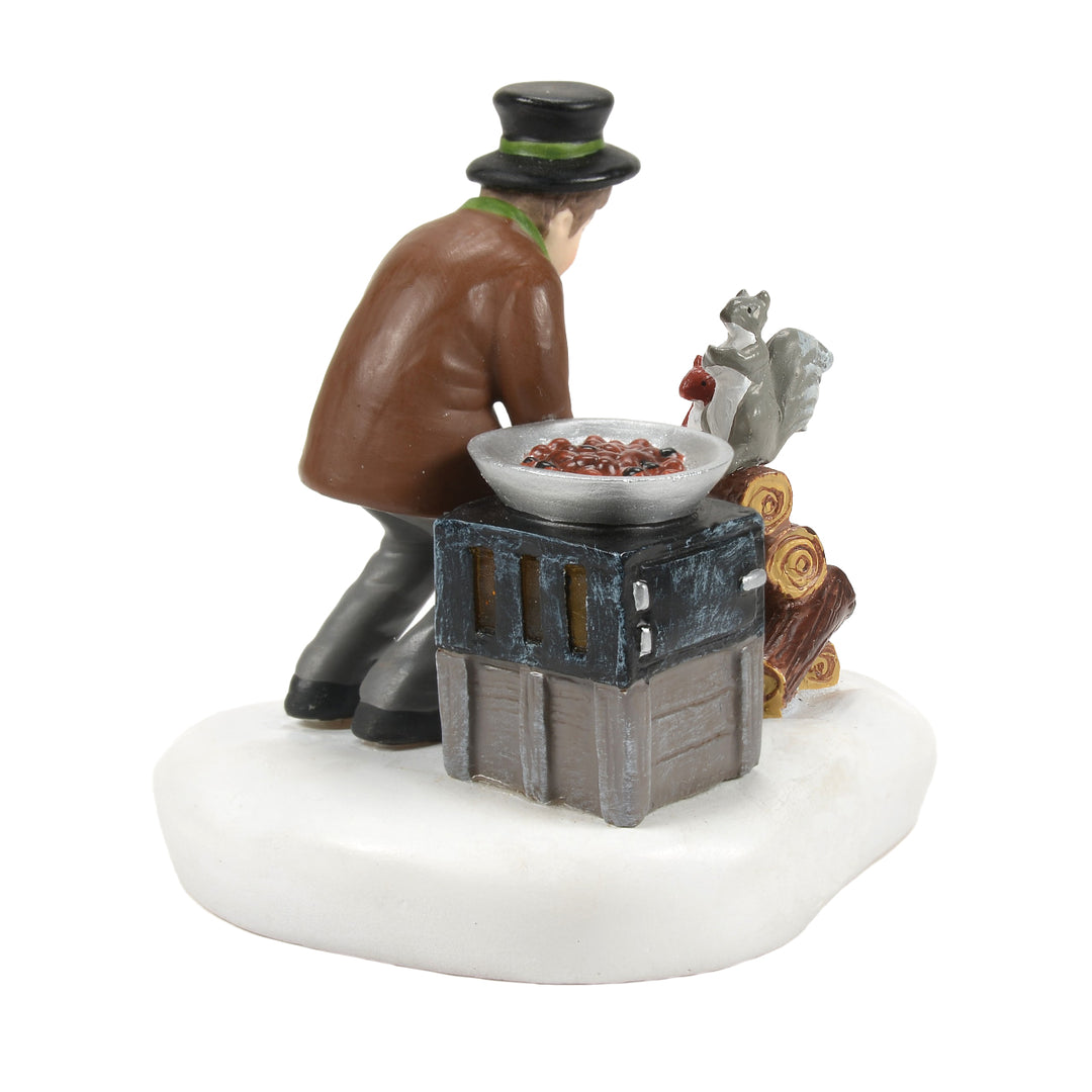 Department 56 Dickens Snow Village Accessory: Enough To Share sparkle-castle