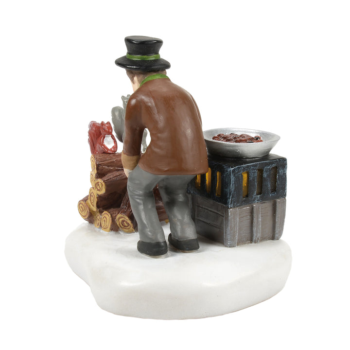 Department 56 Dickens Snow Village Accessory: Enough To Share sparkle-castle